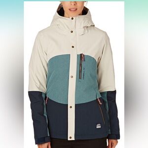 O’Neill Snow Jacket Blue and white
